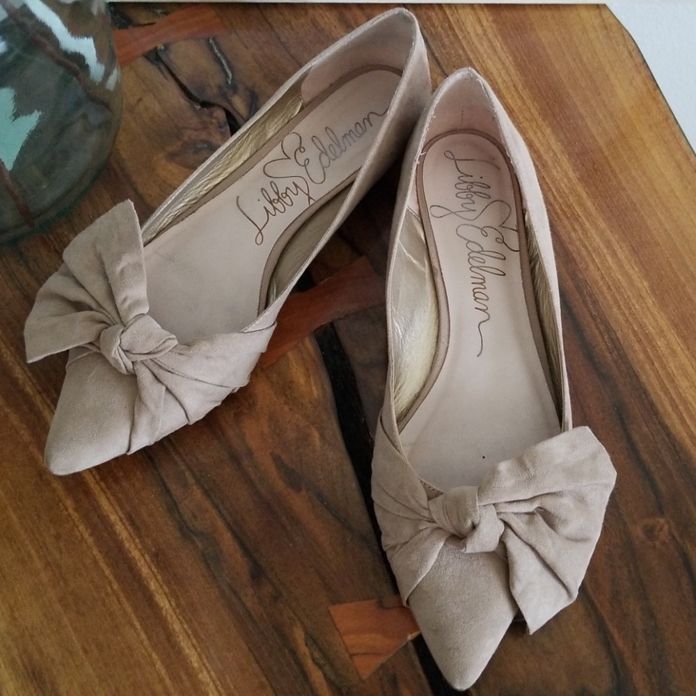 Libby Edelman Bow Flats "Rosie"